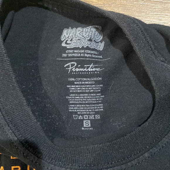 naruto Shippuden x Primitive t-shirt - Picture 3 of 3